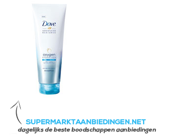 Dove Shampoo oxygen & hydration aanbieding