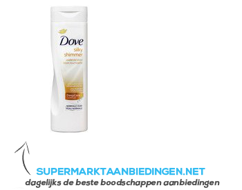 Dove Silky bodylotion aanbieding