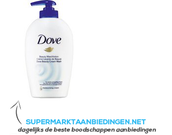 Dove Zeep pomp beauty aanbieding