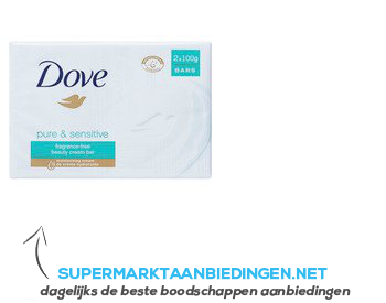 Dove Zeep pure & sensitive aanbieding