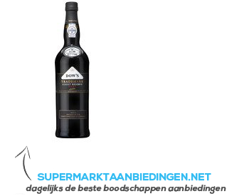 Dow's Trademark finest reserve port aanbieding