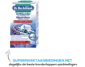 Dr. Beckmann Ontkleurder voor doorgelopen was aanbieding