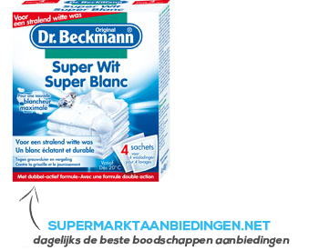 Dr. Beckmann Super wit aanbieding