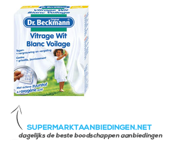 Dr. Beckmann Vitragewit aanbieding