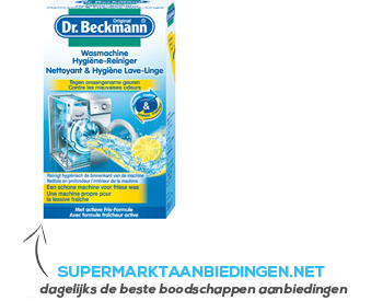 Dr. Beckmann Wasmachinereiniger hygiëne aanbieding