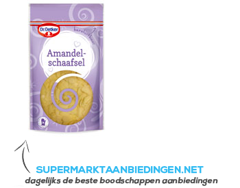 Dr. Oetker Amandelschaafsel (geschaafde amandelen) aanbieding