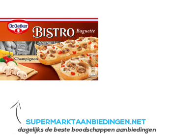 Dr. Oetker Bistro champignons aanbieding