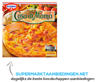 Dr. Oetker Casa di Mama Hawaii aanbieding