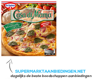 Dr. Oetker Casa di Mama mozzarella pesto aanbieding