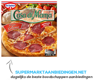 Dr. Oetker Casa di Mama salame aanbieding