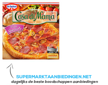 Dr. Oetker Casa di Mama speciale aanbieding