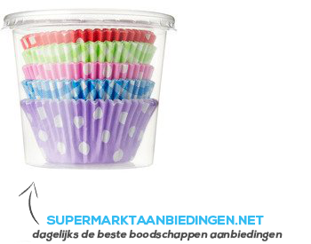 Dr. Oetker Cupcakevormpjes aanbieding