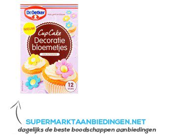 Dr. Oetker Decoratiebloemetjes (eetbare bloemen) aanbieding