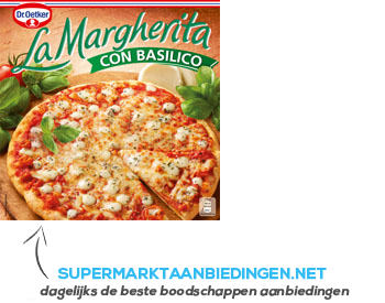 Dr. Oetker La Margherita con basilico aanbieding