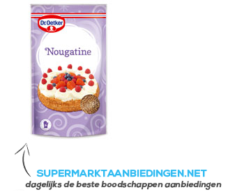 Dr. Oetker Nougatine aanbieding