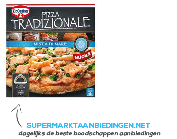 Dr. Oetker Pizza tradizionale mista di mare aanbieding