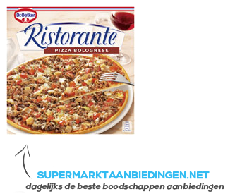 Dr. Oetker Ristorante bolognese aanbieding