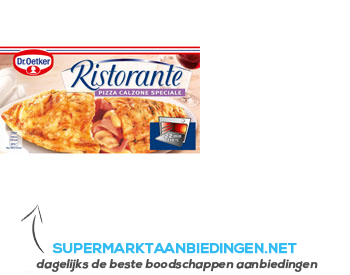 Dr. Oetker Ristorante calzone speciale aanbieding