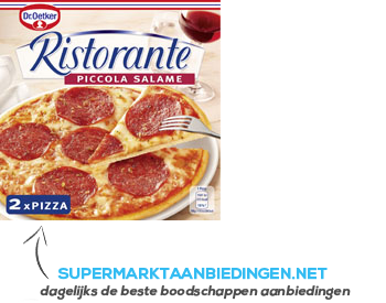 Dr. Oetker Ristorante piccola salame aanbieding