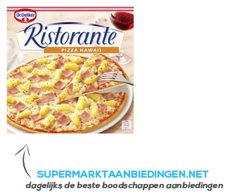 Kiezen klok Uitrusting Dr Oetker Ristorante pizza Hawaii aanbieding | Supermarkt Aanbiedingen