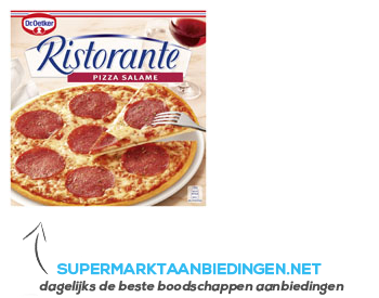 Dr Oetker Ristorante pizza salame aanbieding