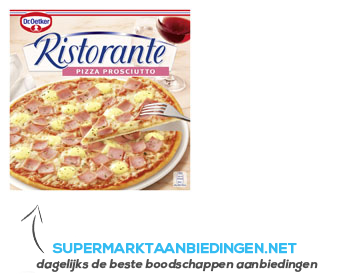 Dr. Oetker Ristorante prosciutto aanbieding