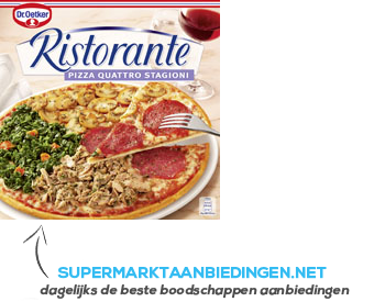 Dr. Oetker Ristorante quattro stagioni aanbieding