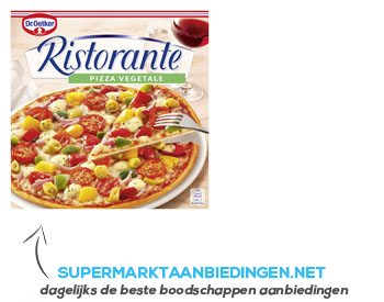 Dr. Oetker Ristorante vegetale aanbieding