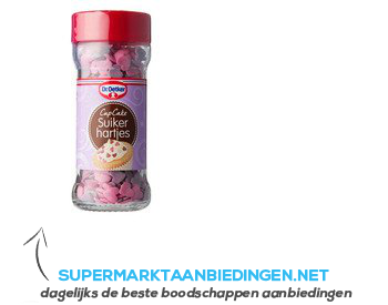 Dr. Oetker Suikerhartjes aanbieding