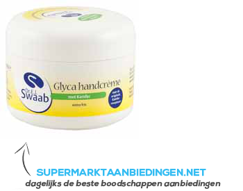 Dr Swaab Handcrème met kamfer aanbieding