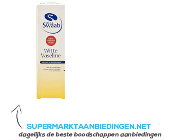 Dr Swaab Witte vaseline aanbieding