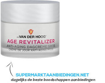 Dr. van der Hoog Age revitalize anti-aging dagcreme SPF15 aanbieding