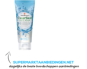 Dr. van der Hoog Clearskin face wash aanbieding