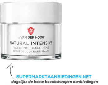 Dr. van der Hoog Dagcrème natural intensive aanbieding