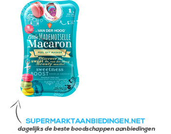 Dr. van der Hoog Little mademoiselle macaron masker aanbieding