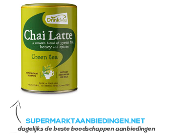 Drink Me Chai Green tea bus aanbieding