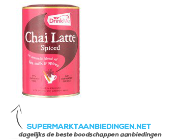 Drink Me Chai Spice latte bus