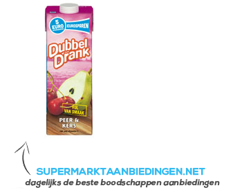 Dubbeldrank Peer-kers aanbieding