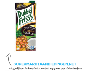 DubbelFrisss Ananas & kokos limited edtion