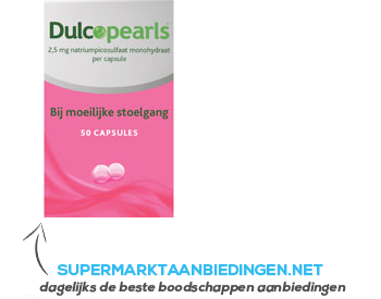 Dulcolax Dulcopearls aanbieding