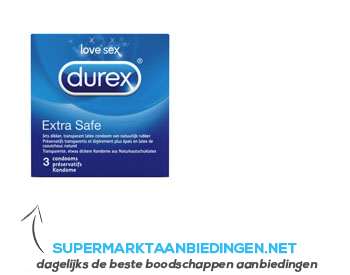 Durex Extra safe condooms aanbieding
