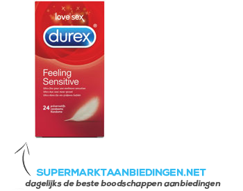 Durex Feel sensitive aanbieding