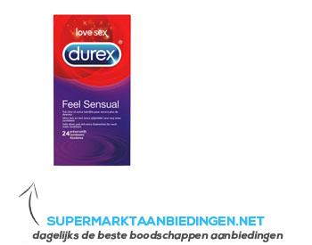 Durex Feel sensual condooms aanbieding