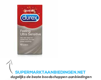 Durex Feel ultra sensitive aanbieding