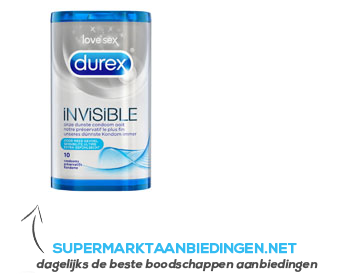 Durex Invisible meer gevoel aanbieding