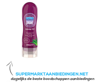 Durex Play massage 2 in 1 aloë vera aanbieding