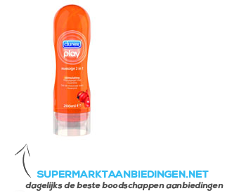 Durex Play massage 2 in 1 stimulating aanbieding