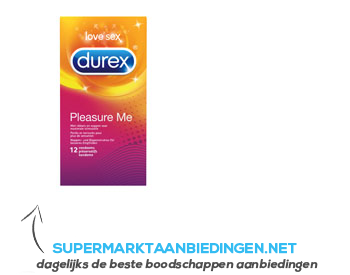 Durex Pleasure me aanbieding