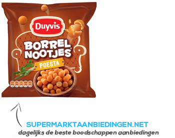 Duyvis Borrelnootjes Poesta aanbieding