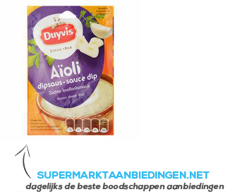 Duyvis Dipsaus mix aïoli aanbieding